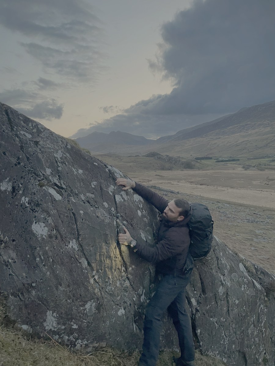 Ant Middleton climbing